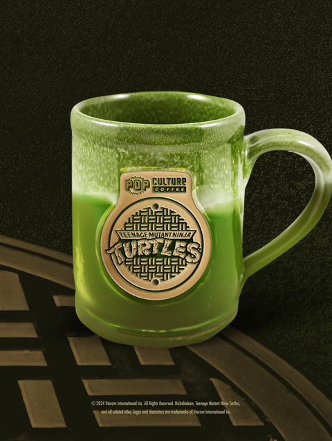 PREORDER* TEENAGE MUTANT NINJA TURTLES | Manhole Cover Handthrown Mug