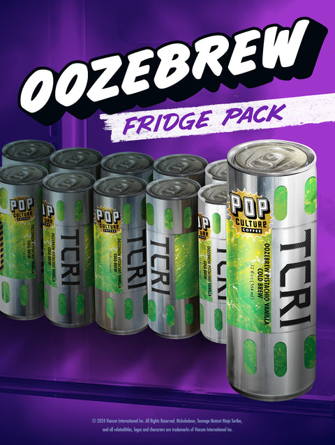 12 PACK TMNT OOZEBREW (PISTACHIO VANILLA) - COLD BREW