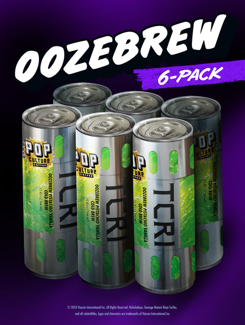 6 PACK TMNT OOZEBREW (PISTACHIO VANILLA) - COLD BREW