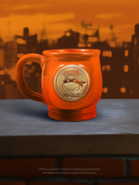 TMNT | MICHELANGELO - Hand Thrown Mug