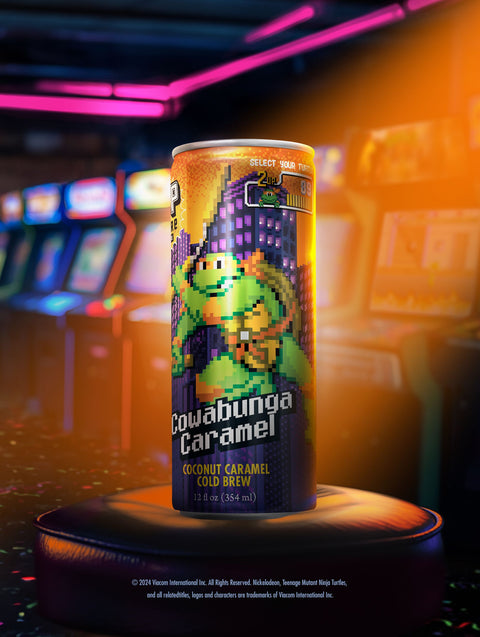 TMNT ARCADE 89 | Cowabunga Coconut Caramel Cold Brew