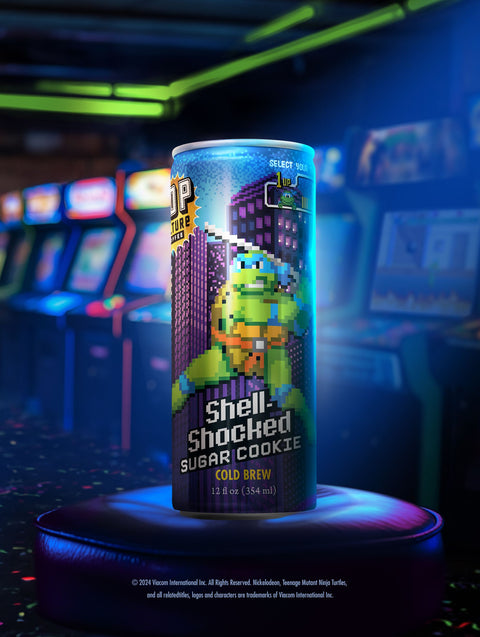 TMNT ARCADE 89 | Shell-Shocked Sugar Cookie Cold Brew