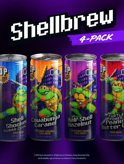 4 PACK TMNT | Shellbrew Bundle Cold Brew